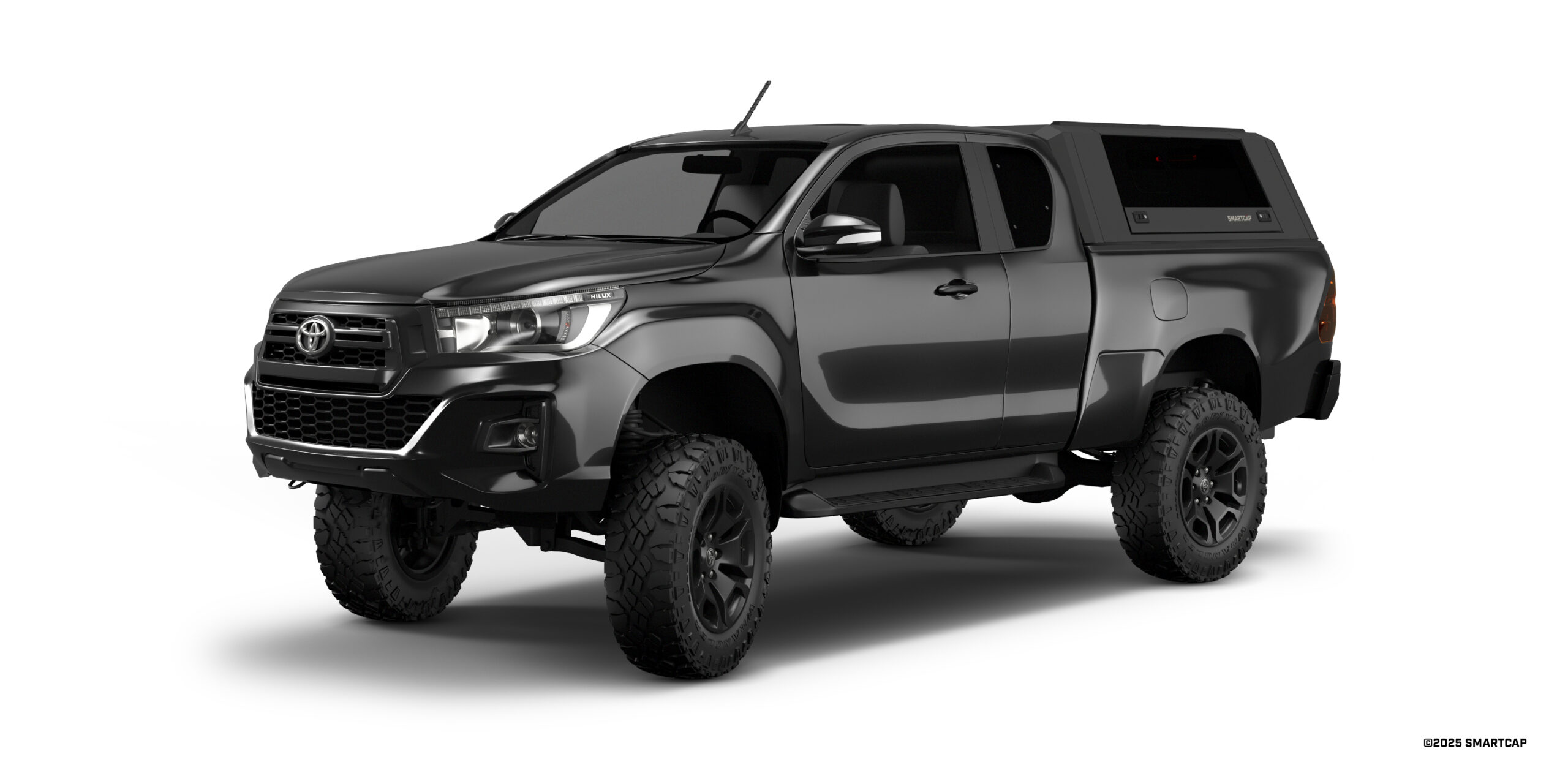 SmartCap EVO Toyota Hilux Extended Cab 2016-Current 1 Drivers Front Three Quarter
