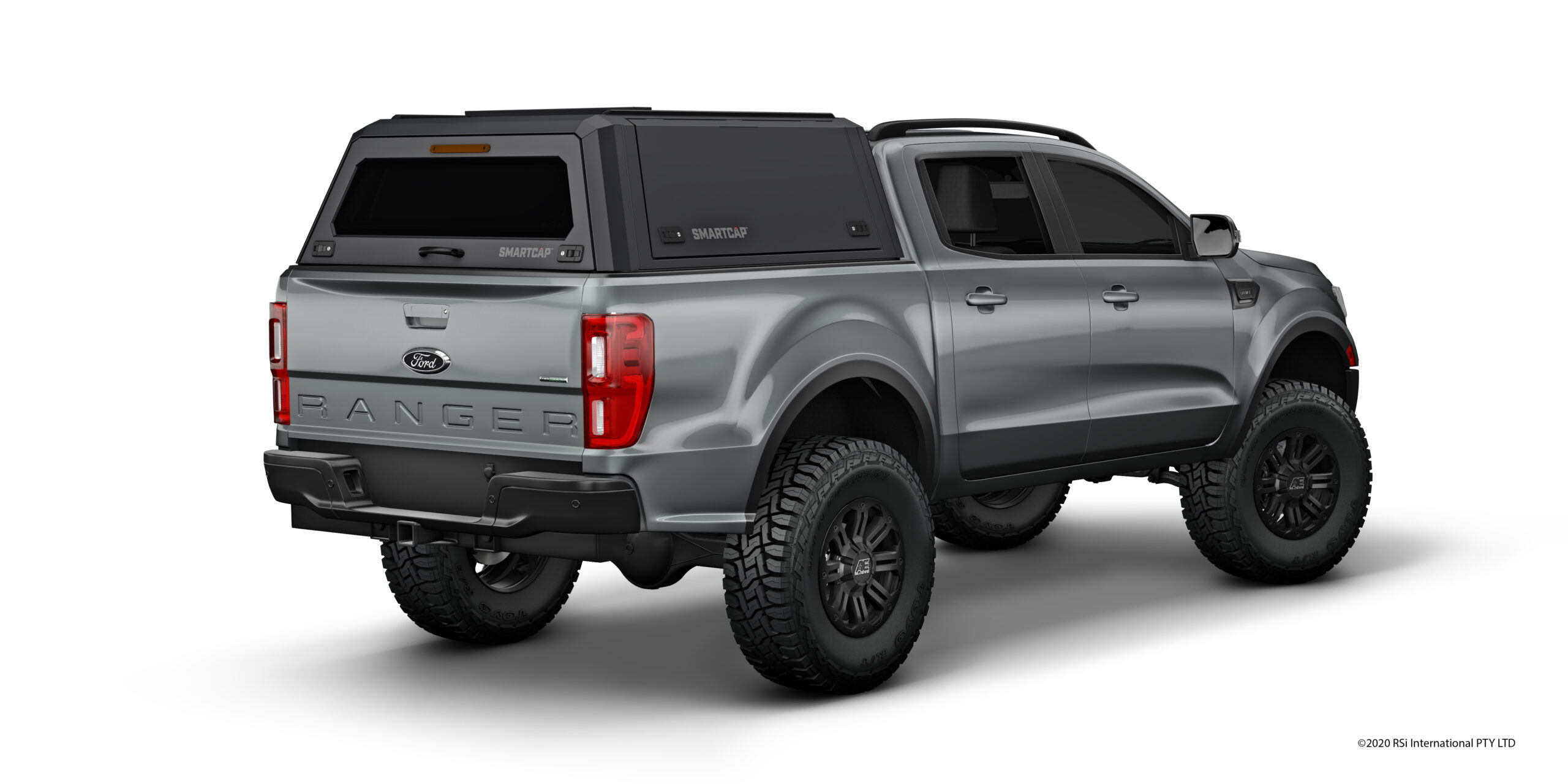 SmartCap EVOa Ford Ranger MB 5 Passenger Rear Three Quarter