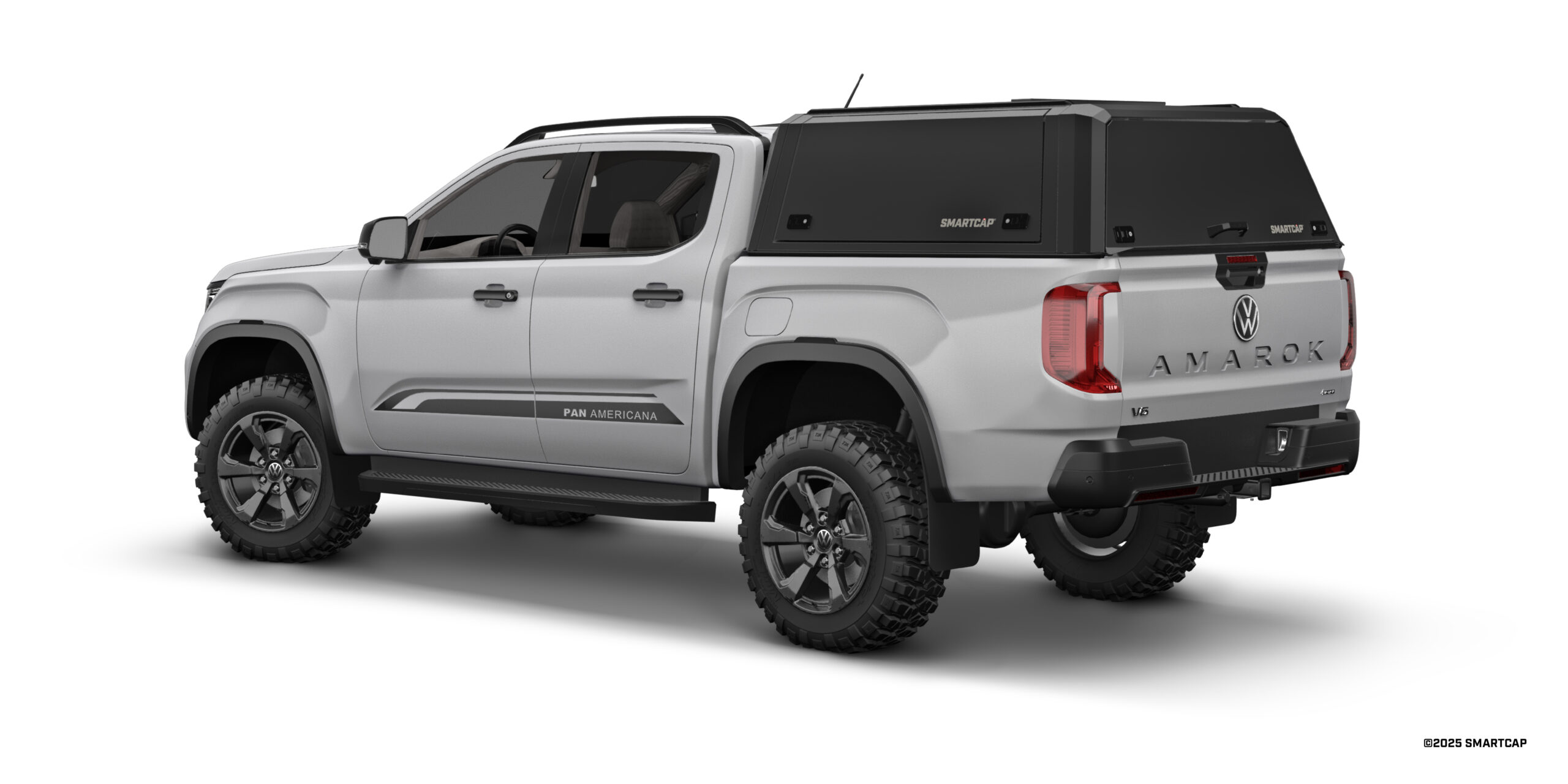 SmartCap EVOd Amarok 2023+ 3 Drivers Rear Three Quarter