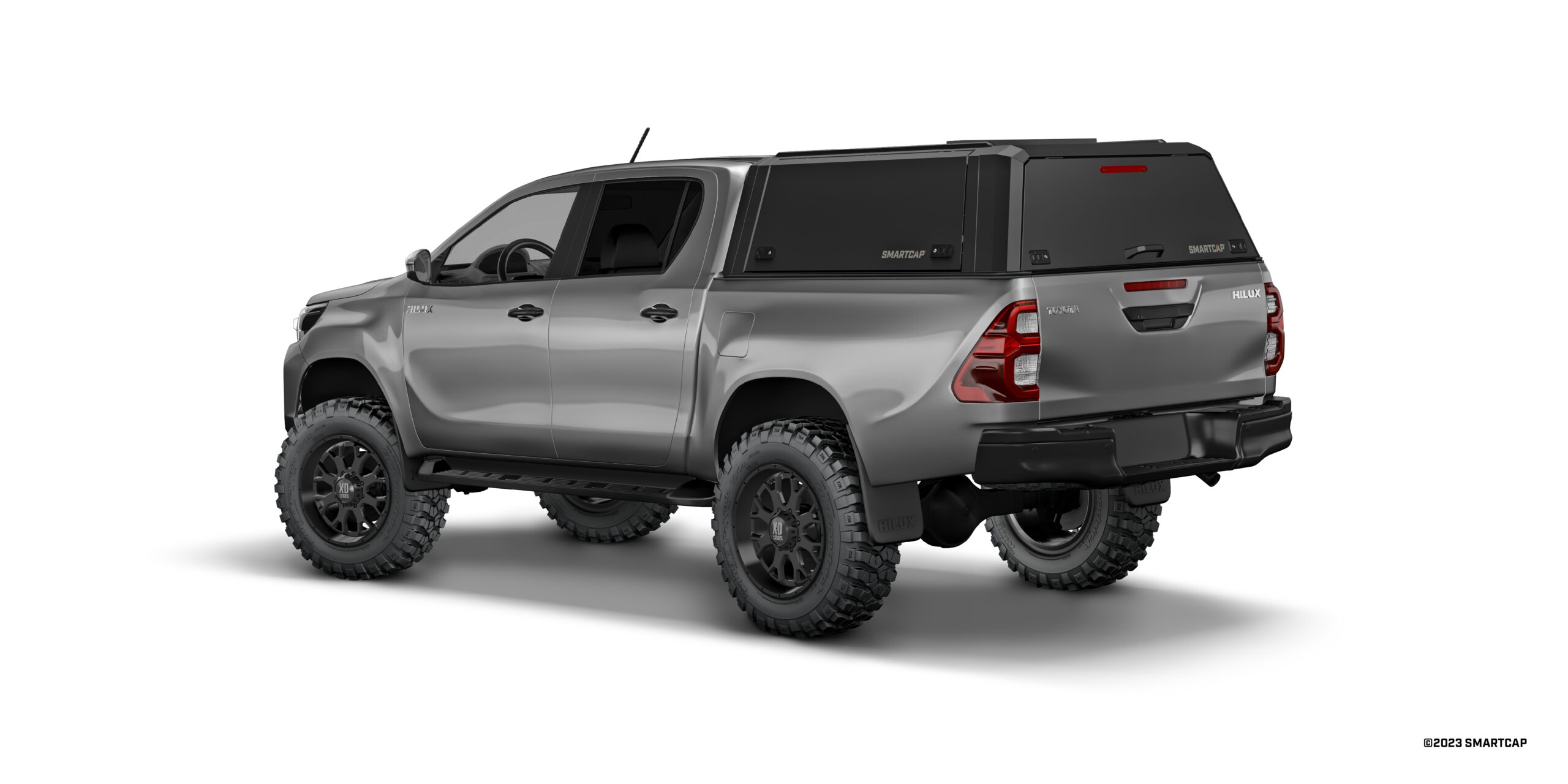SmartCap EVOd Toyota Hilux 2016-Current 3 Drivers Rear Three Quarter